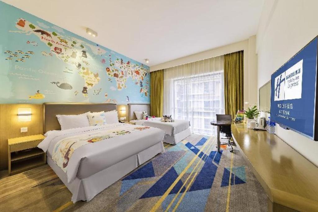 Holiday Inn Express Dujiangyan Ancient City By Ihg Guankou Exterior foto