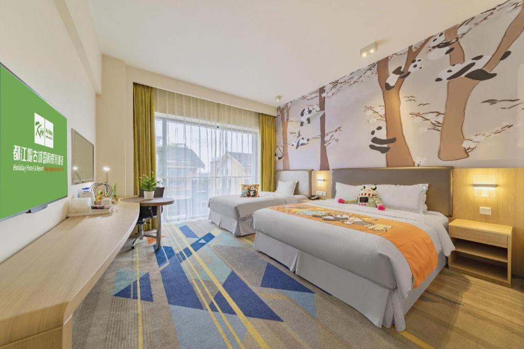 Holiday Inn Express Dujiangyan Ancient City By Ihg Guankou Exterior foto